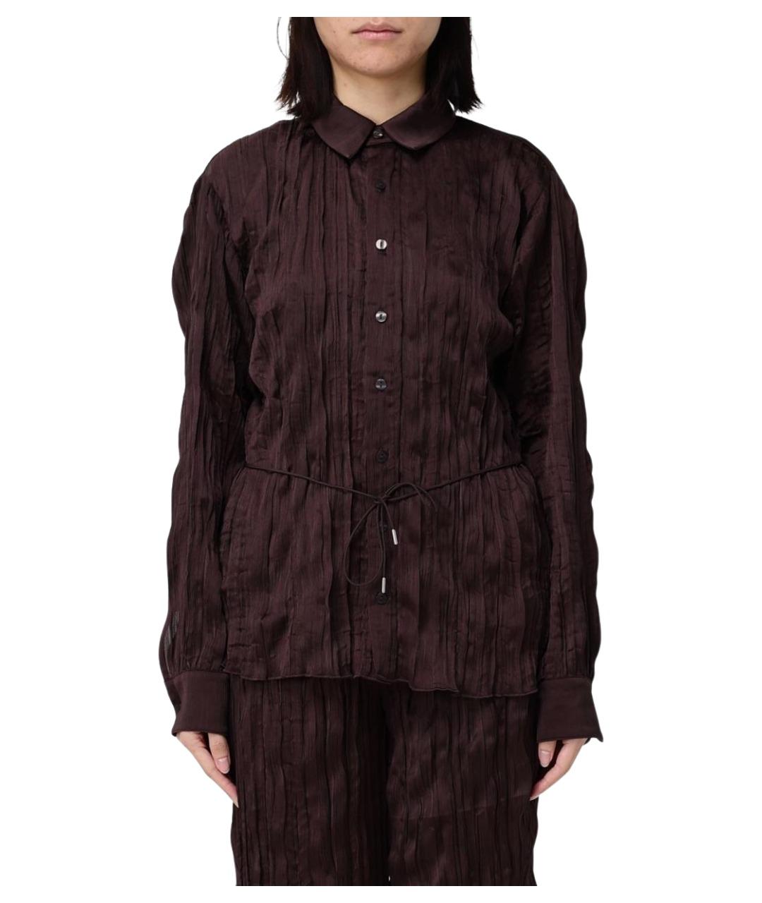 STAUD Коричневая рубашка, фото 1