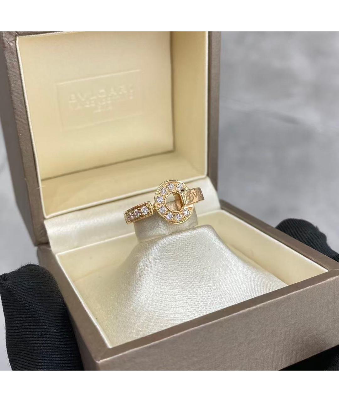 BVLGARI Золотое кольцо из розового золота, фото 3