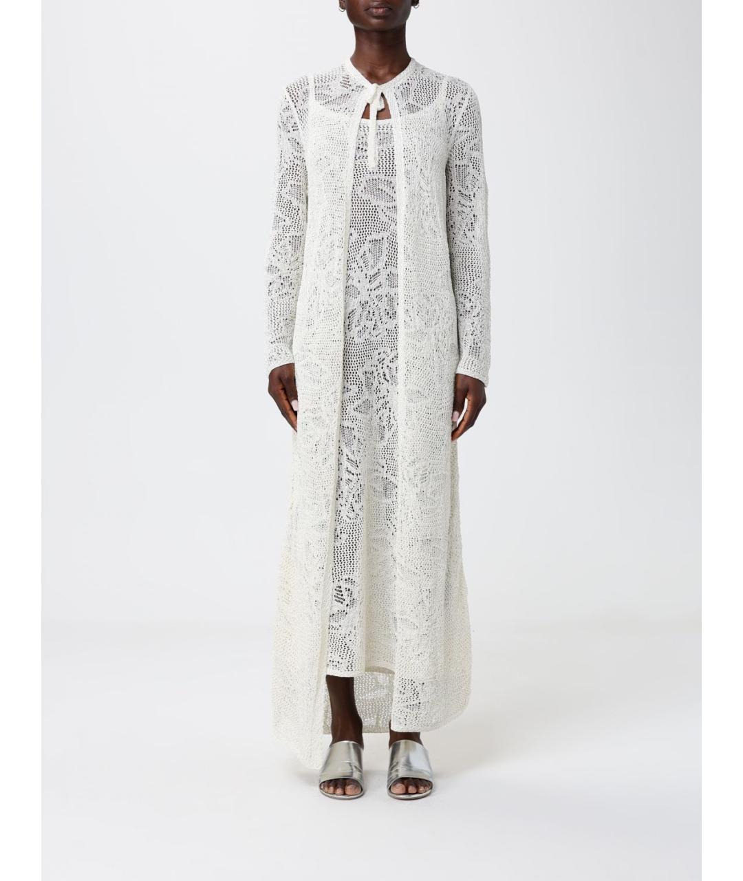 FABIANA FILIPPI Белое повседневное платье, фото 5