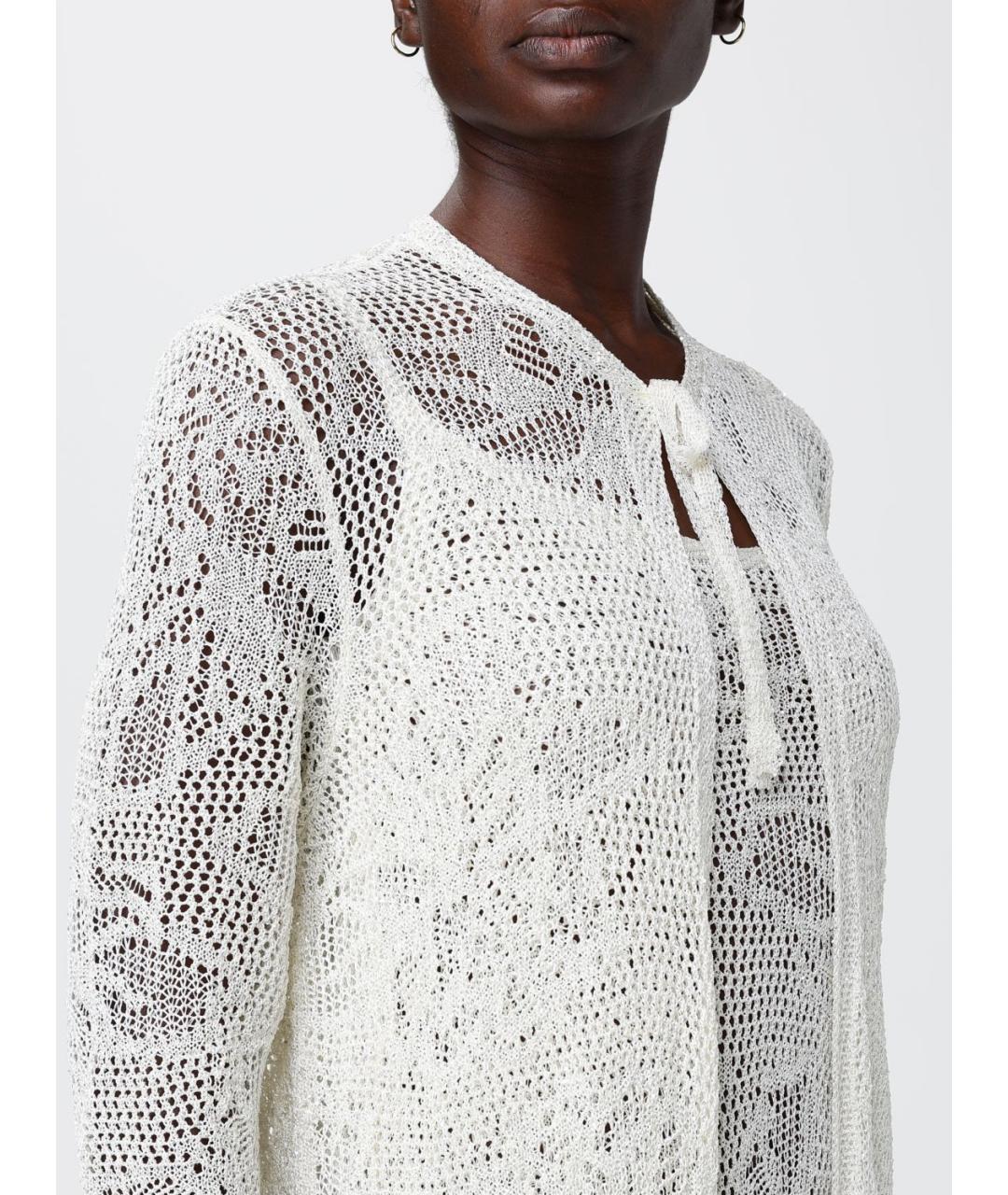 FABIANA FILIPPI Белое повседневное платье, фото 4