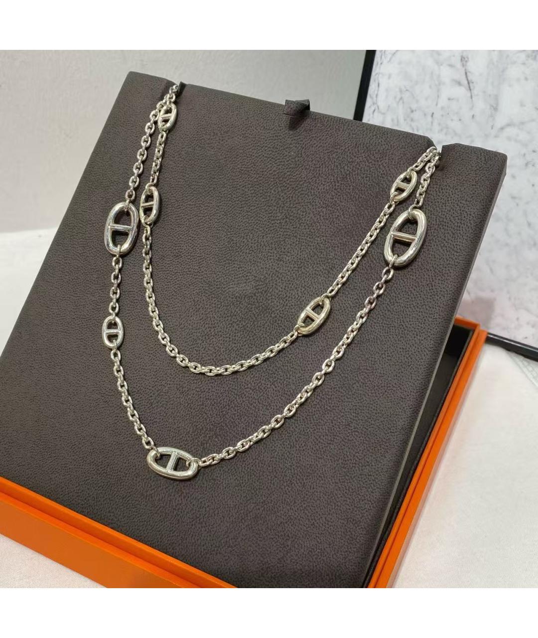 BVLGARI Серебряное серебряное колье, фото 3