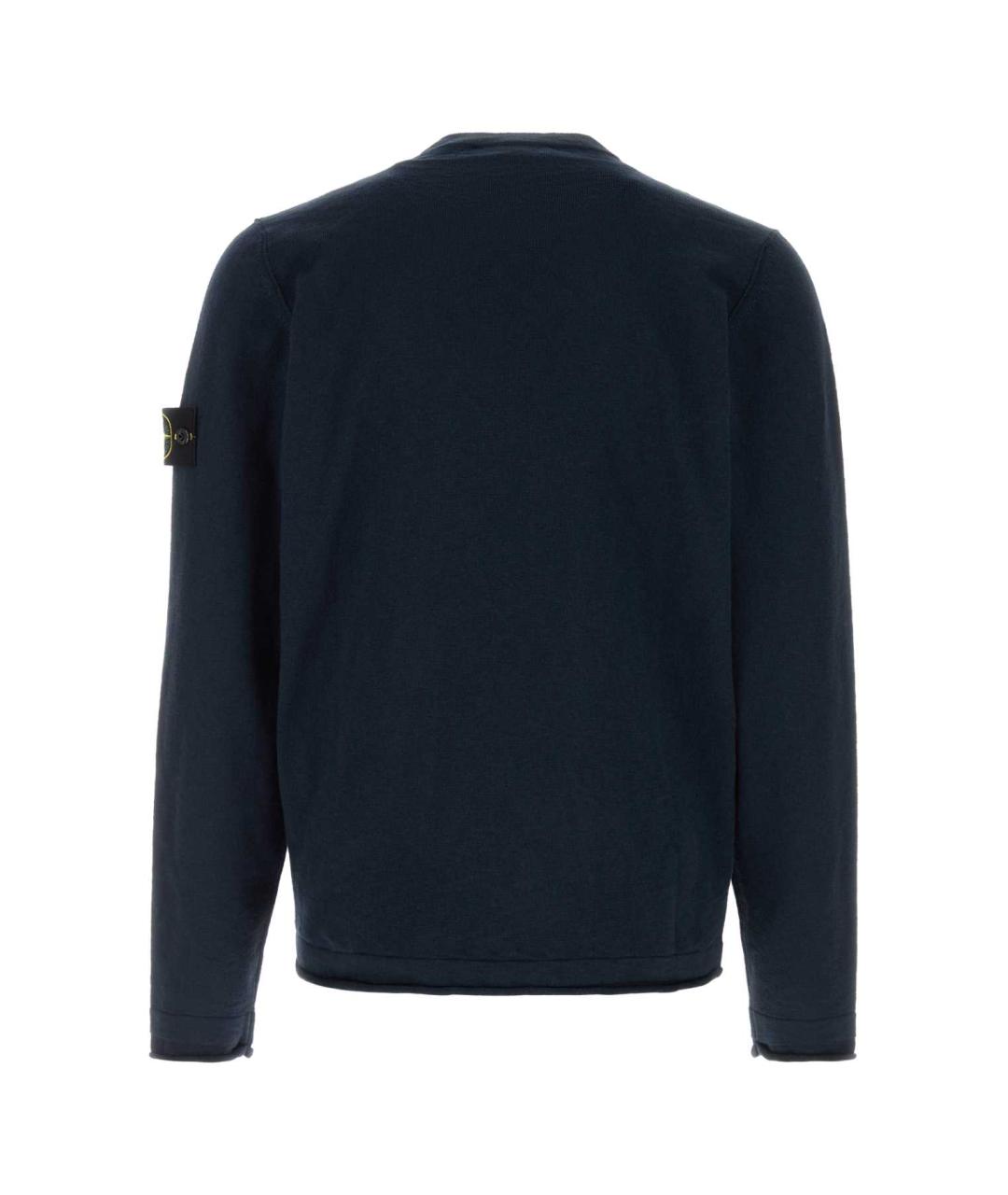 STONE ISLAND Синий джемпер / свитер, фото 2