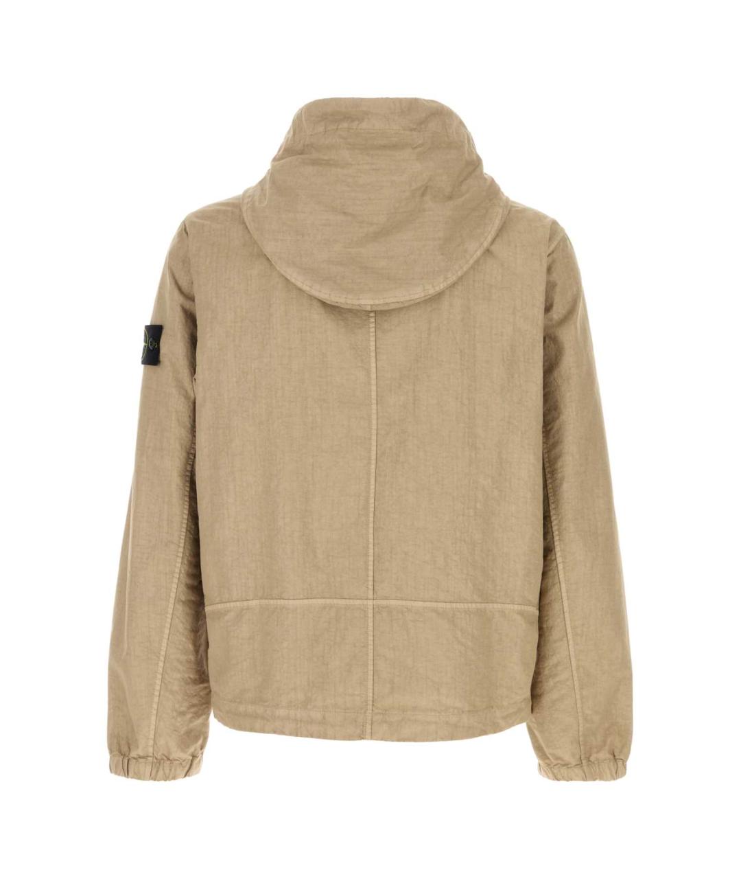 STONE ISLAND Бежевая куртка, фото 2