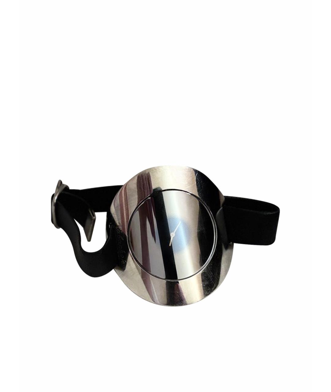 CALVIN KLEIN Антрацитовые металлические часы, фото 1