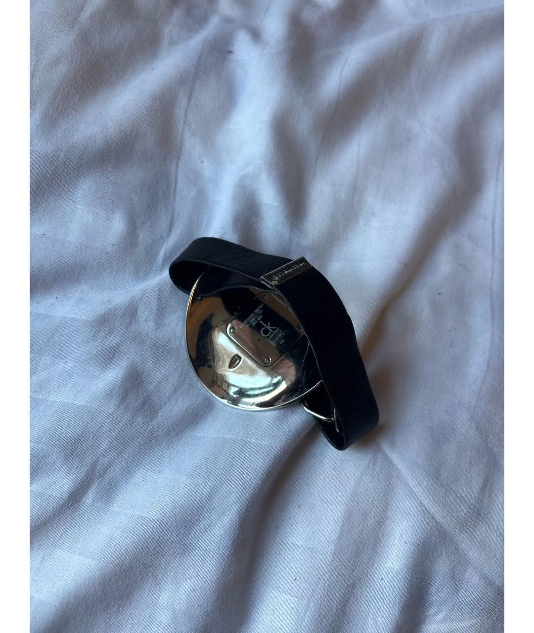 CALVIN KLEIN Антрацитовые металлические часы, фото 3