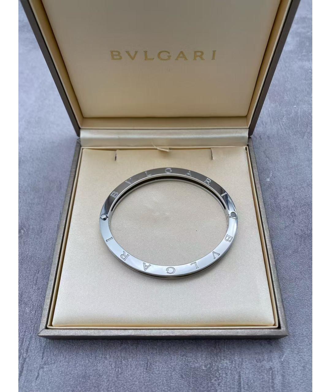 BVLGARI Серебрянный браслет из белого золота, фото 2