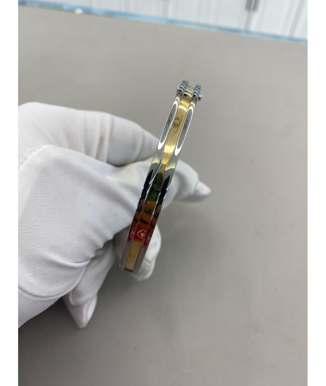 BVLGARI Серебрянный браслет из белого золота, фото 5