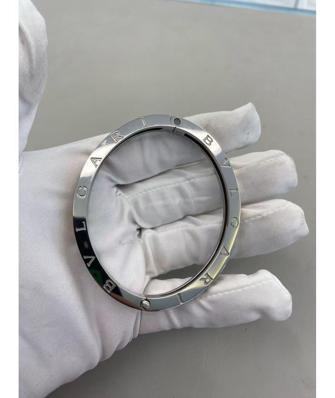 BVLGARI Серебрянный браслет из белого золота, фото 3