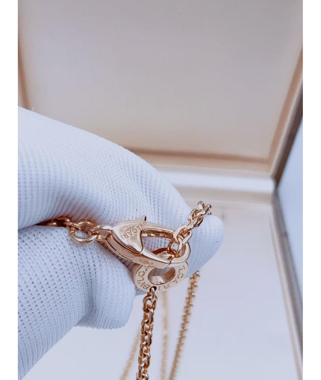 BVLGARI Золотое колье из розового золота, фото 7