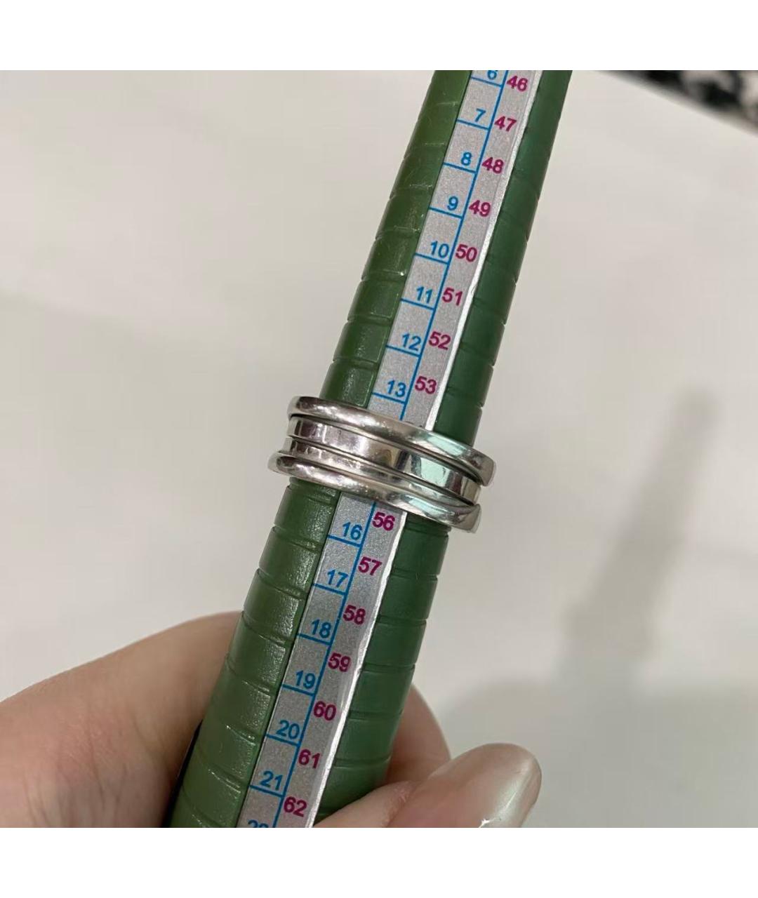 BVLGARI Серебряное кольцо из белого золота, фото 2