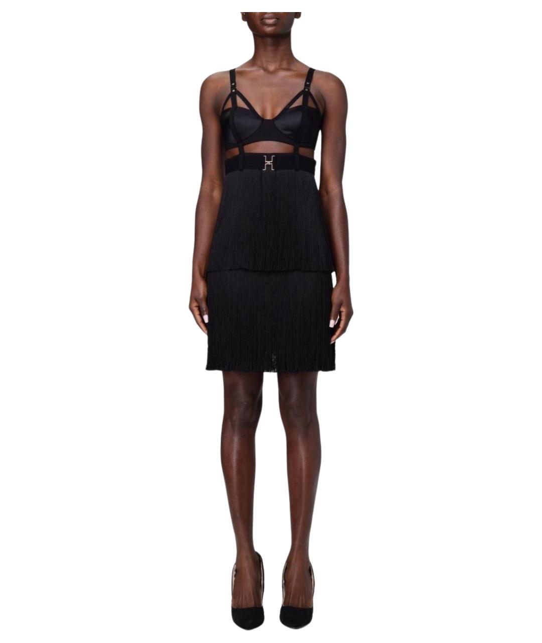 ELISABETTA FRANCHI Черное вечернее платье, фото 1