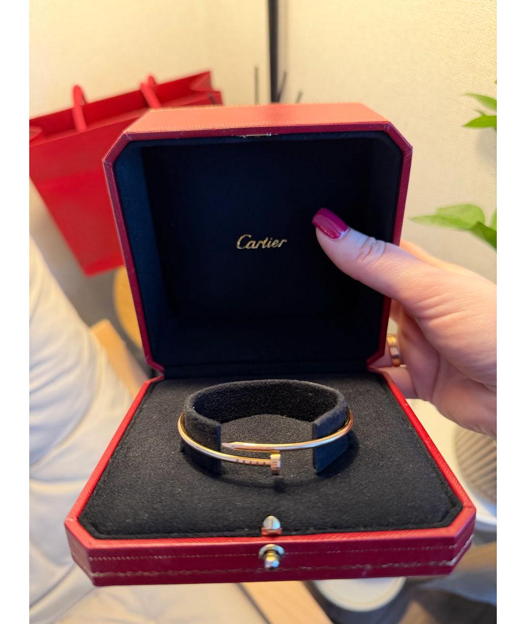 CARTIER Золотой браслет из розового золота, фото 4