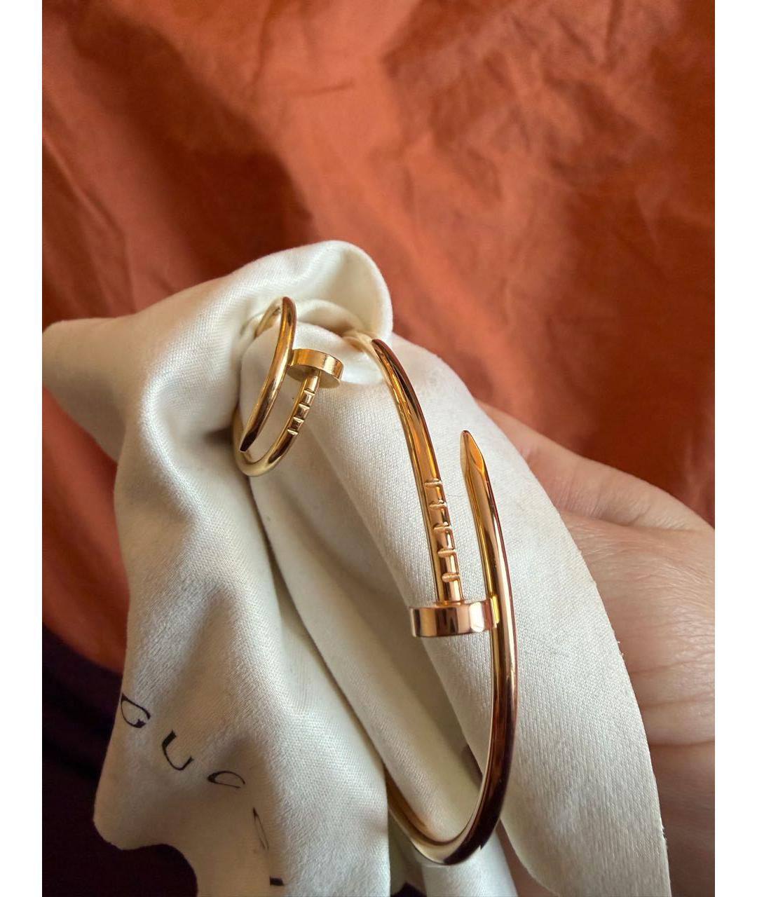 CARTIER Золотой браслет из розового золота, фото 8