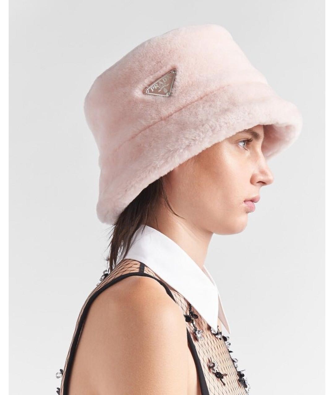 PRADA Розовая панама, фото 7
