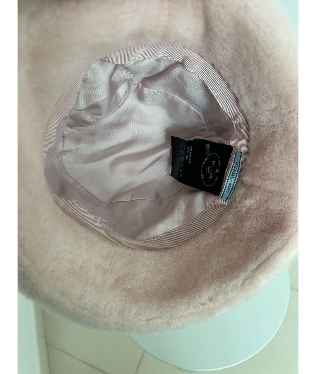 PRADA Розовая панама, фото 4