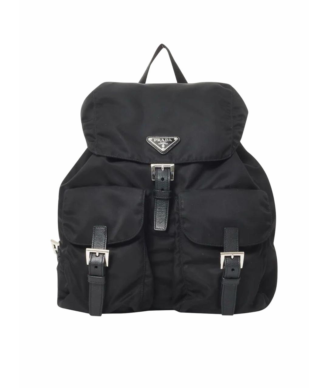 PRADA Черный рюкзак, фото 1