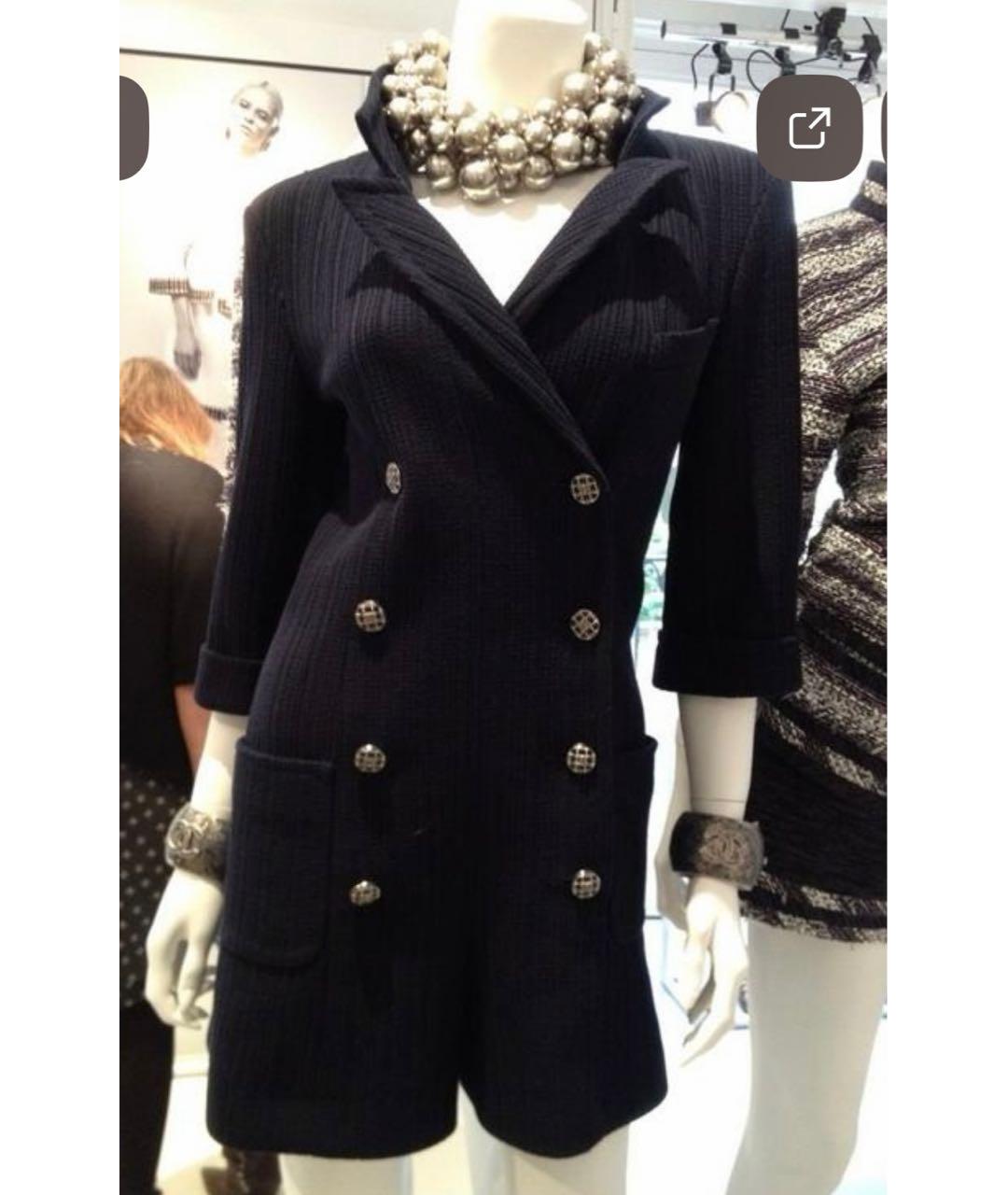 CHANEL Темно-синий комбинезон, фото 6