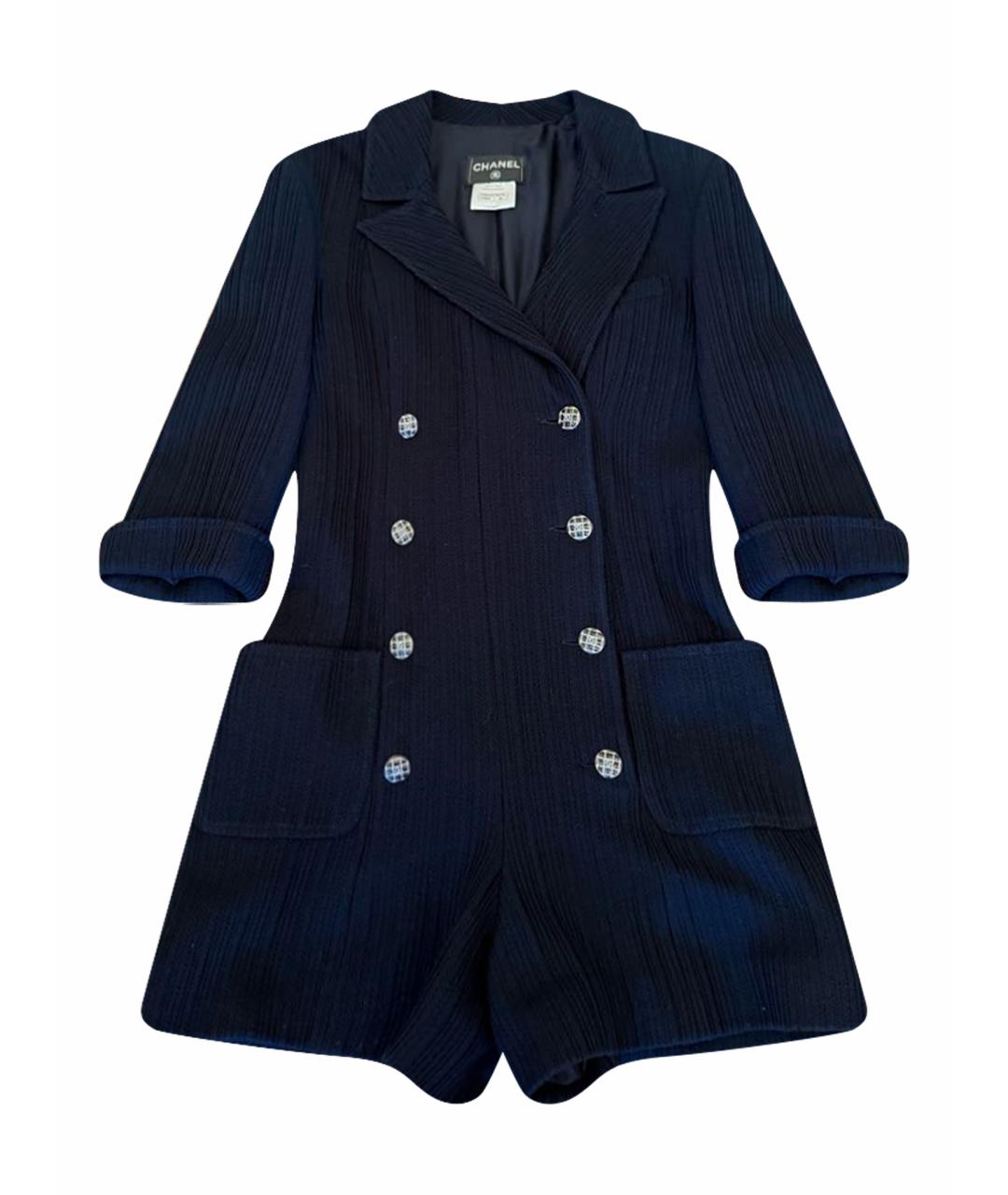 CHANEL Темно-синий комбинезон, фото 1