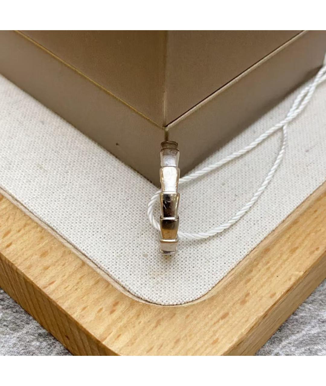 BVLGARI Серебряное кольцо из белого золота, фото 5