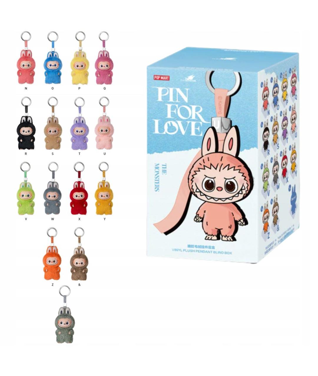 Labubu Голубой брелок, фото 1