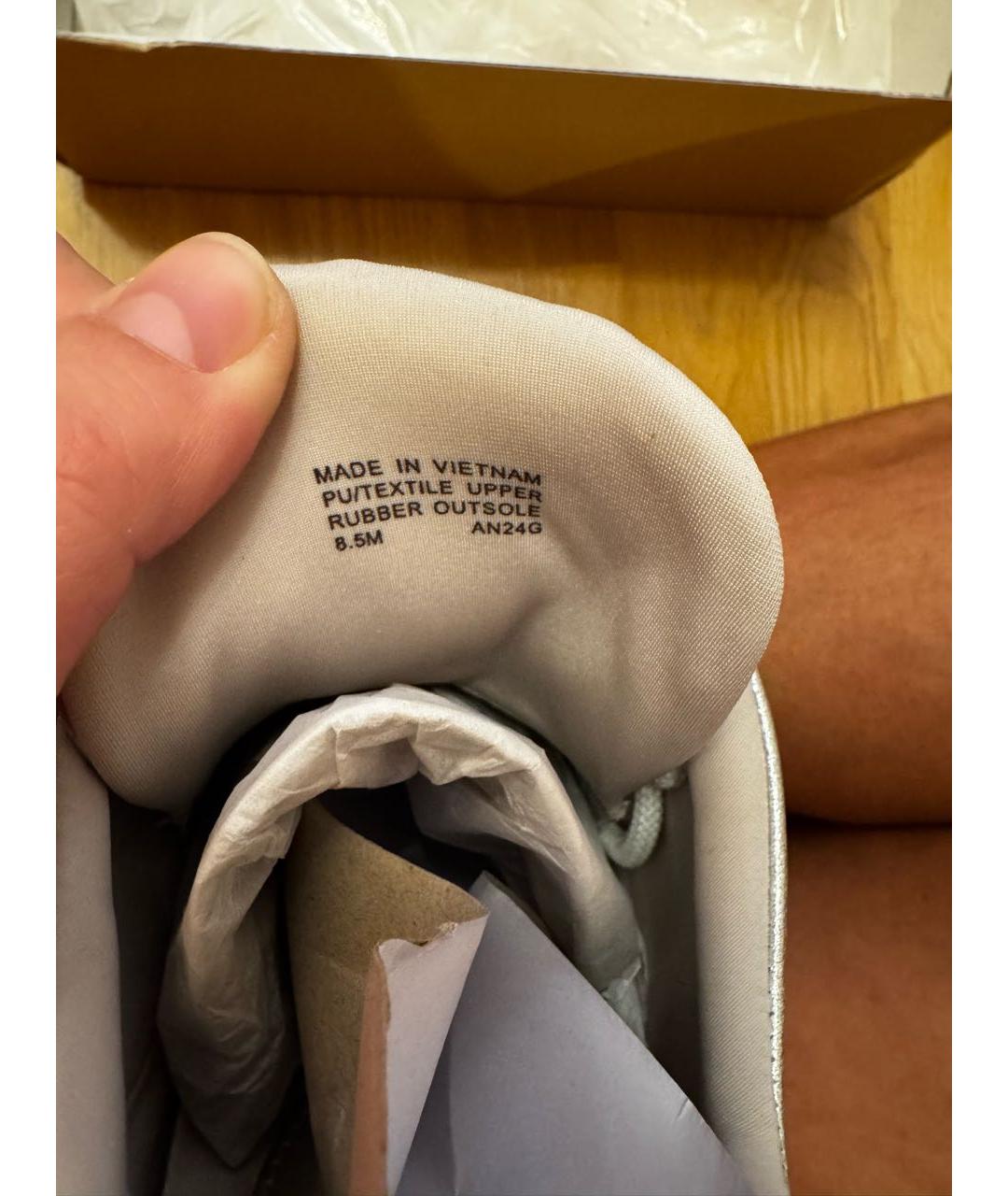 MICHAEL KORS Серебряные кроссовки, фото 6