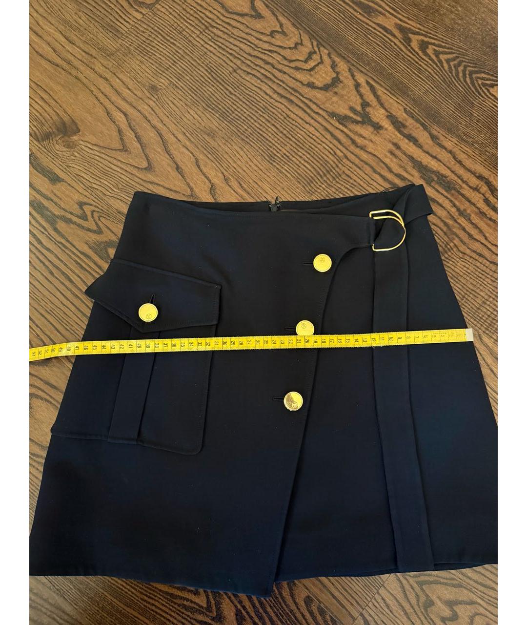 LOUIS VUITTON Черная юбка миди, фото 5