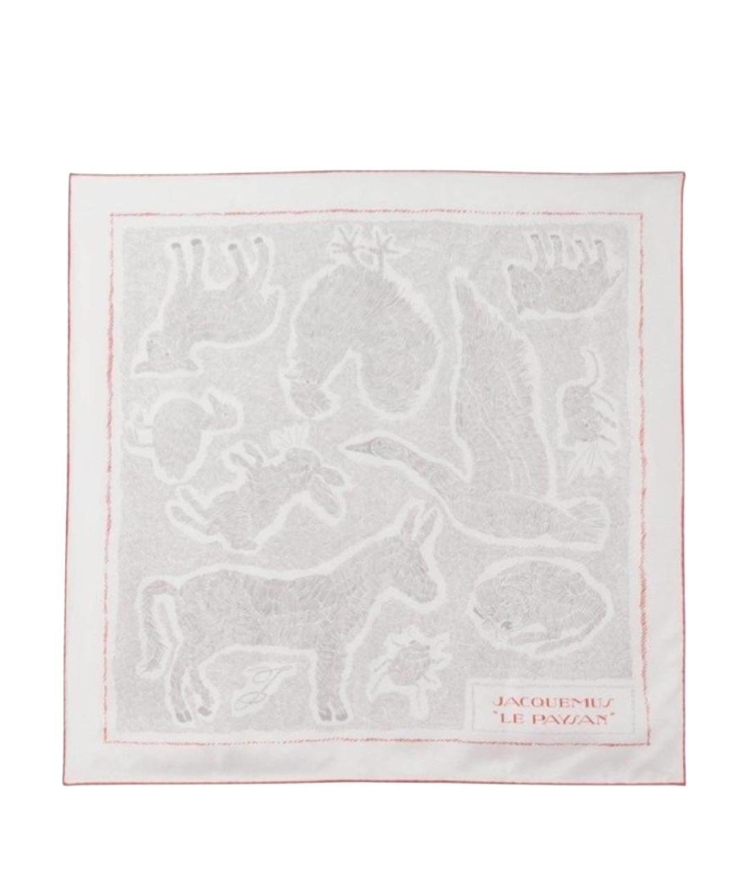 JACQUEMUS Мульти шелковый платок, фото 1