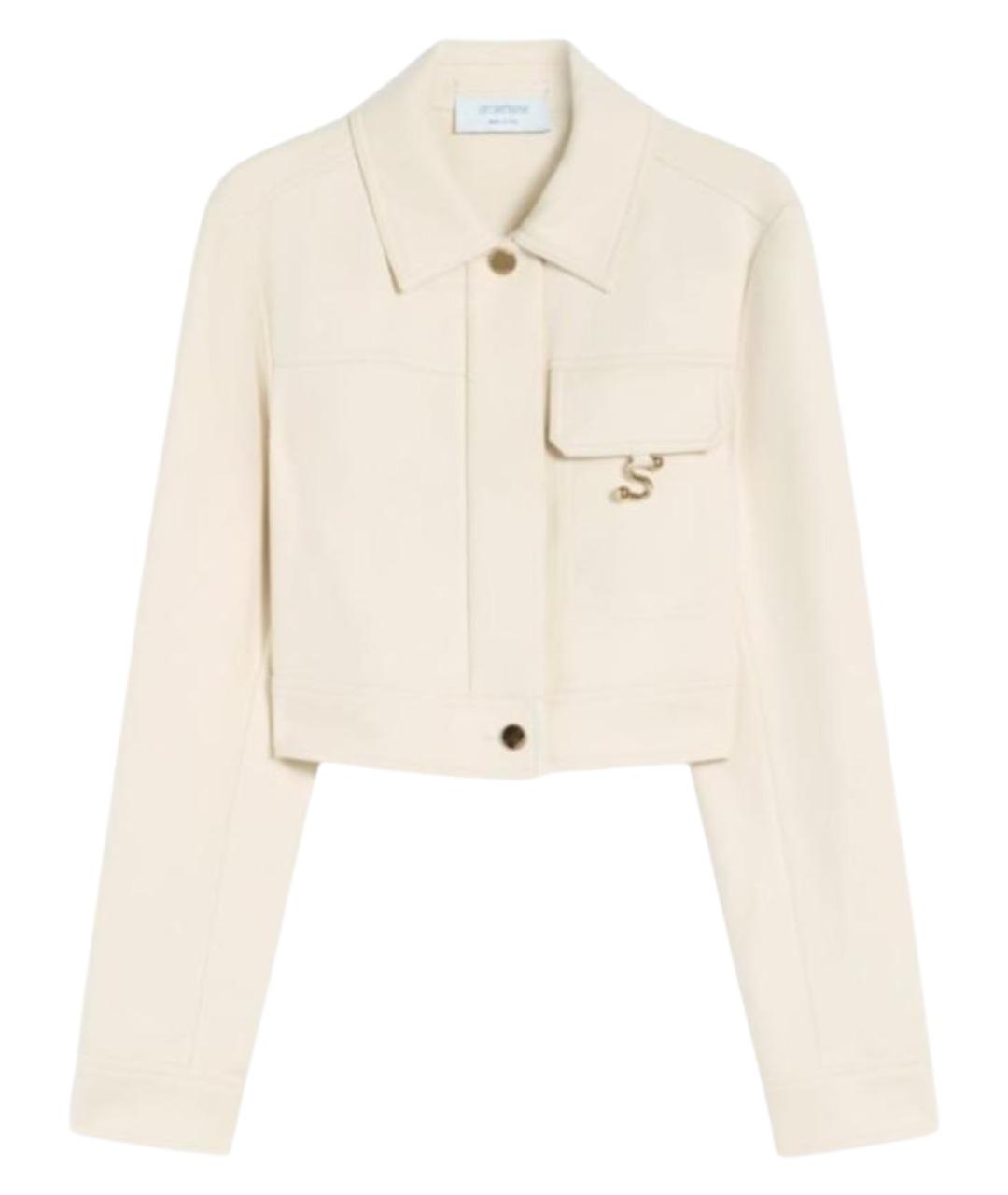 SPORTMAX Желтая хлопковая куртка, фото 1