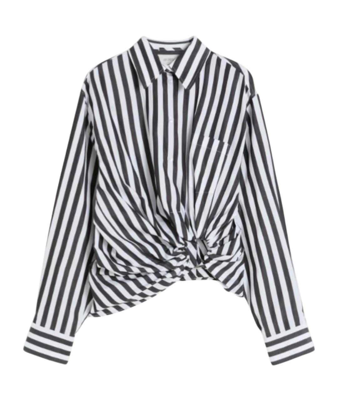 SPORTMAX Черная хлопковая рубашка, фото 1