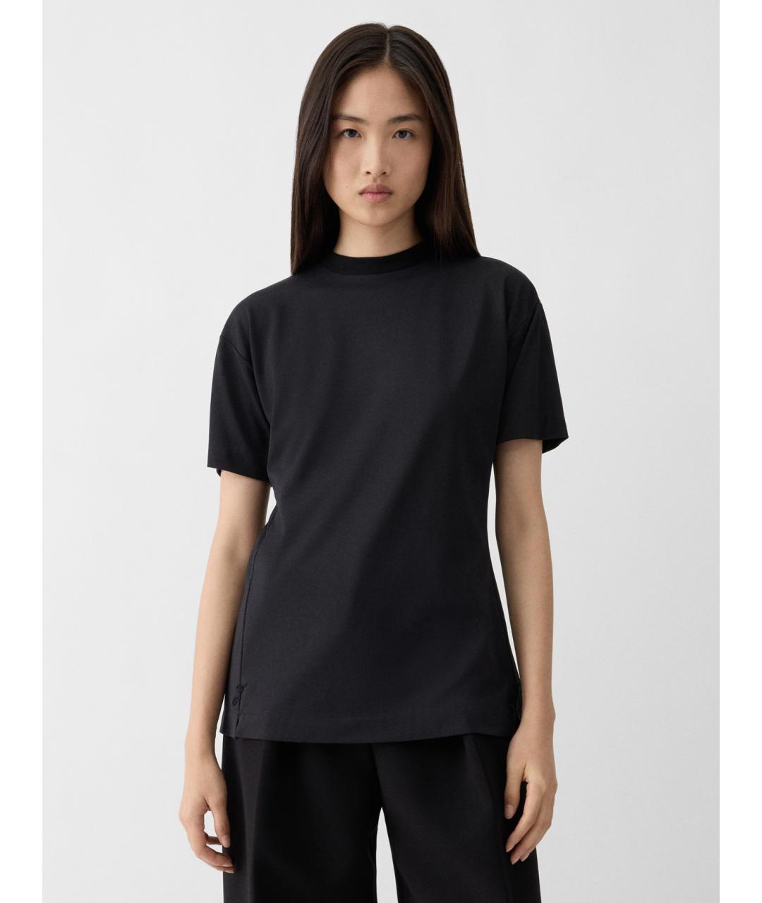 JACQUEMUS Черная футболка, фото 2