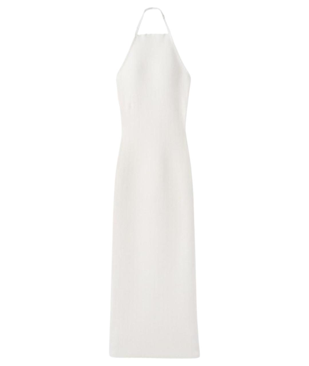 JACQUEMUS Белое вискозное коктейльное платье, фото 1