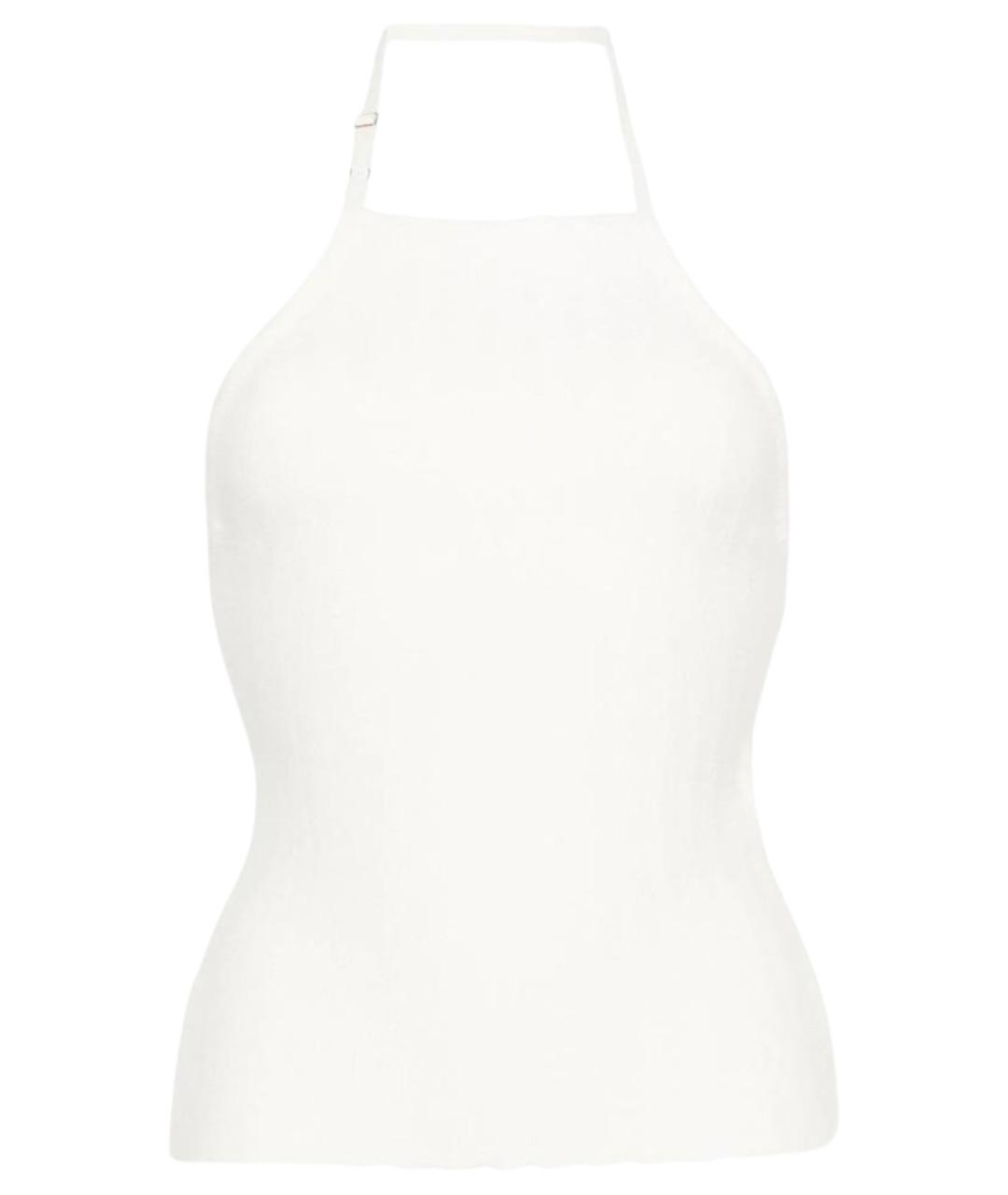 JACQUEMUS Белая вискозная блузы, фото 1