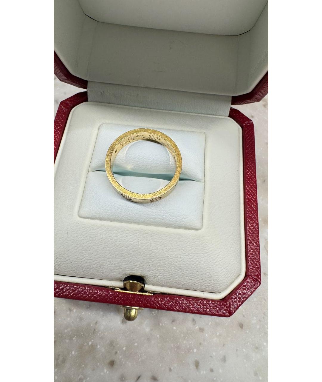 CARTIER Золотое кольцо из желтого золота, фото 3