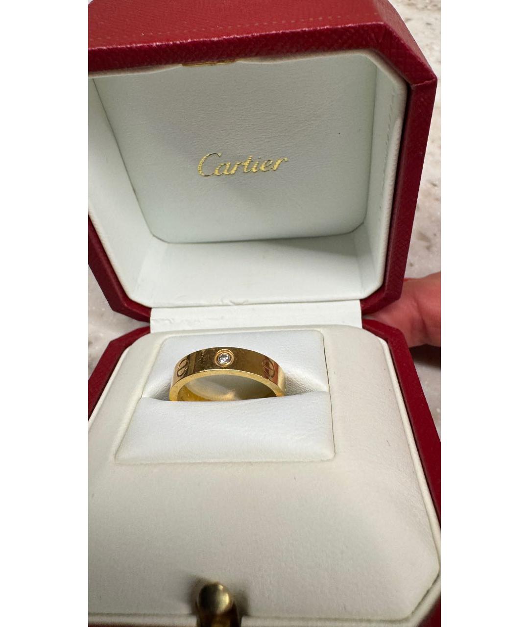 CARTIER Золотое кольцо из желтого золота, фото 2