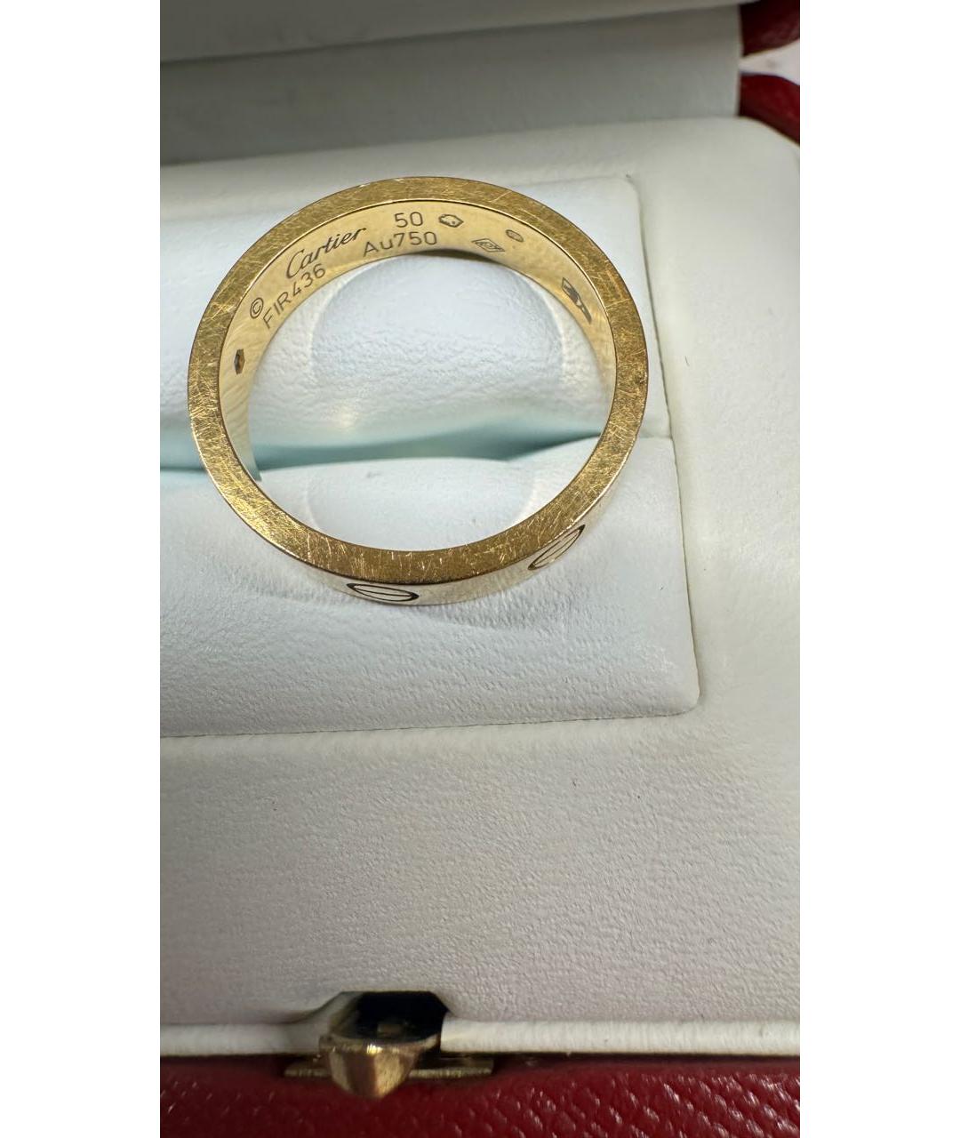 CARTIER Золотое кольцо из желтого золота, фото 4