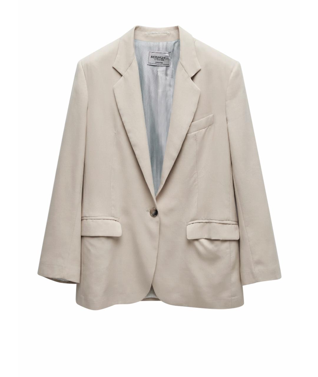 FORTE COUTURE Бежевый костюм с брюками, фото 1