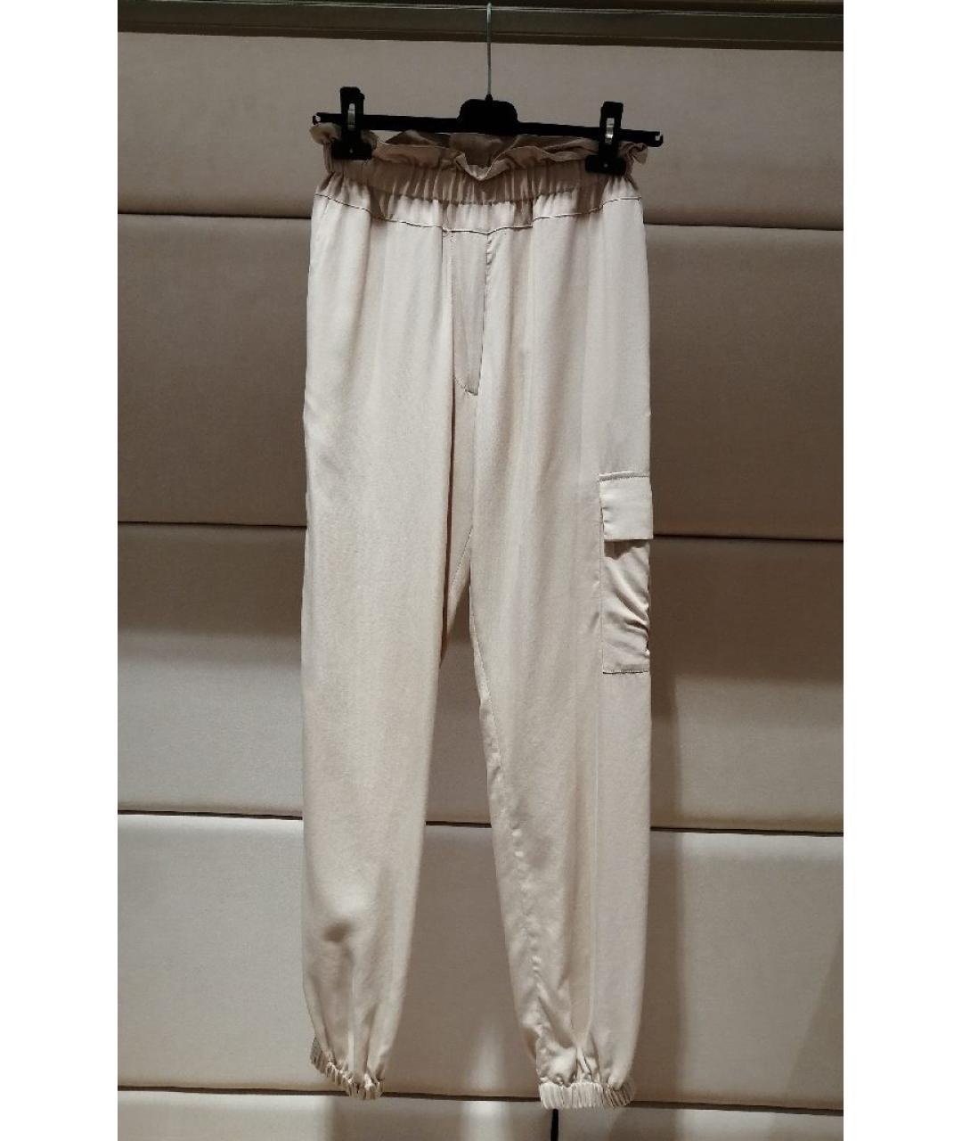 FORTE COUTURE Бежевый костюм с брюками, фото 2