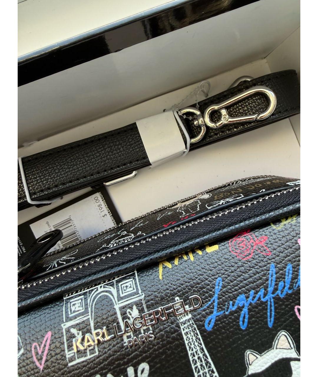 KARL LAGERFELD Мульти сумка через плечо из искусственной кожи, фото 3