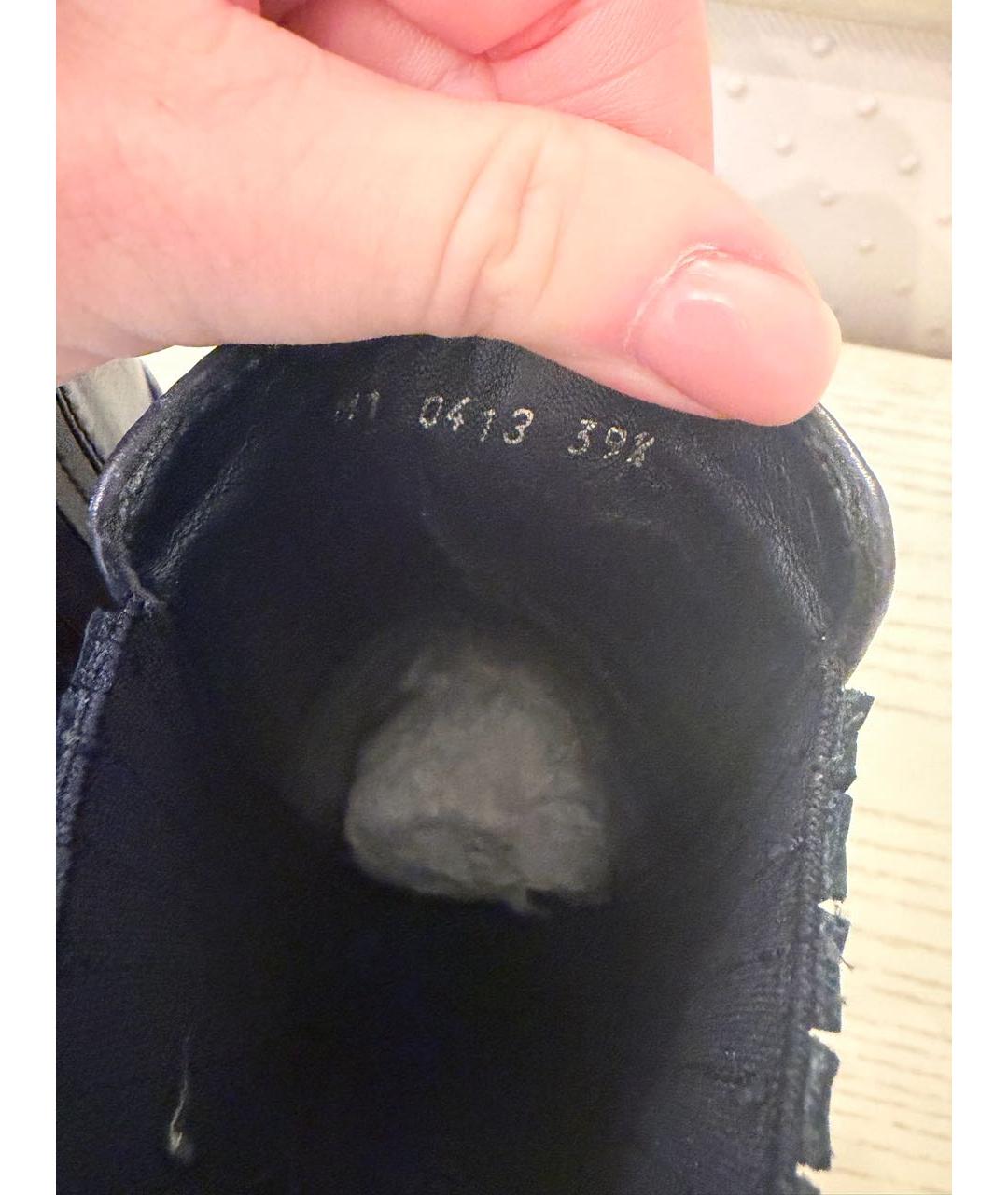 CHRISTIAN DIOR Кожаные ботильоны, фото 5