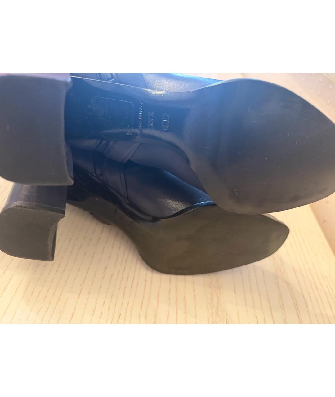 CHRISTIAN DIOR Кожаные ботильоны, фото 7