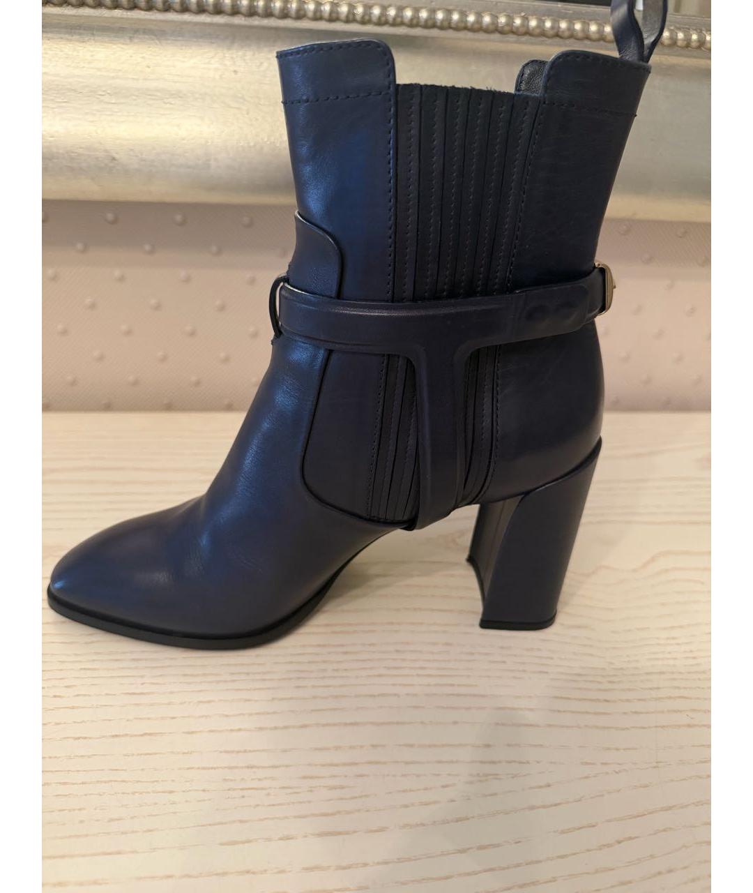 CHRISTIAN DIOR Кожаные ботильоны, фото 9