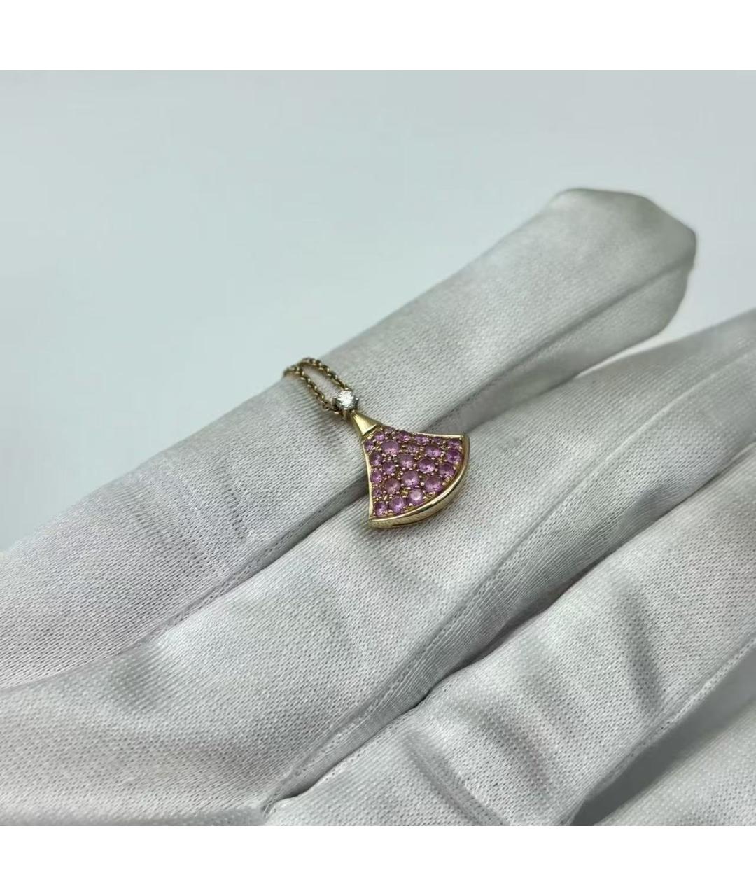 BVLGARI Золотое колье из розового золота, фото 6