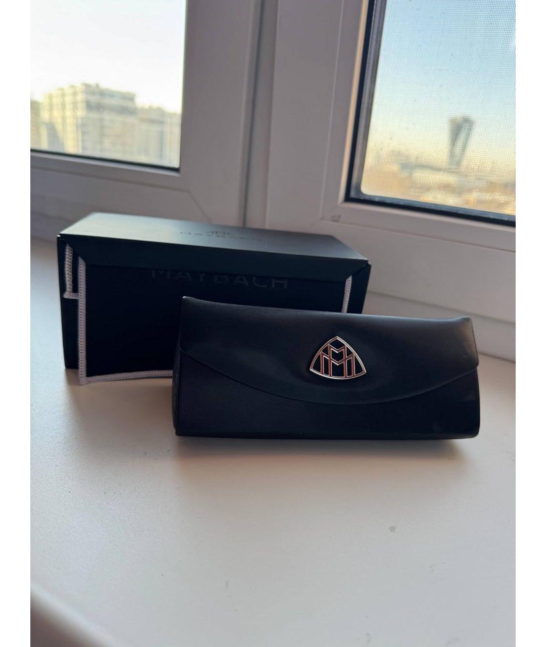 MAYBACH Антрацитовые металлические солнцезащитные очки, фото 4