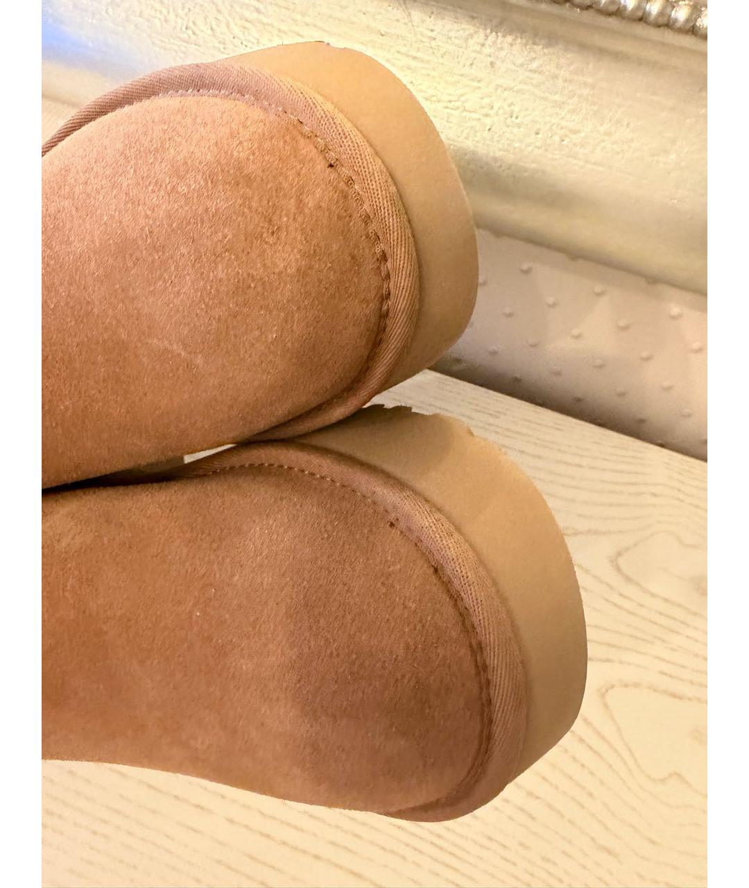 UGG AUSTRALIA Коричневые сапоги, фото 8