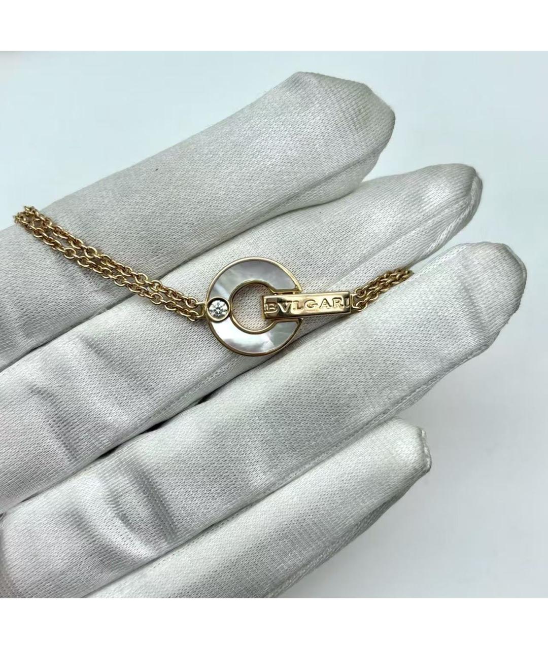 BVLGARI Золотое колье из розового золота, фото 5