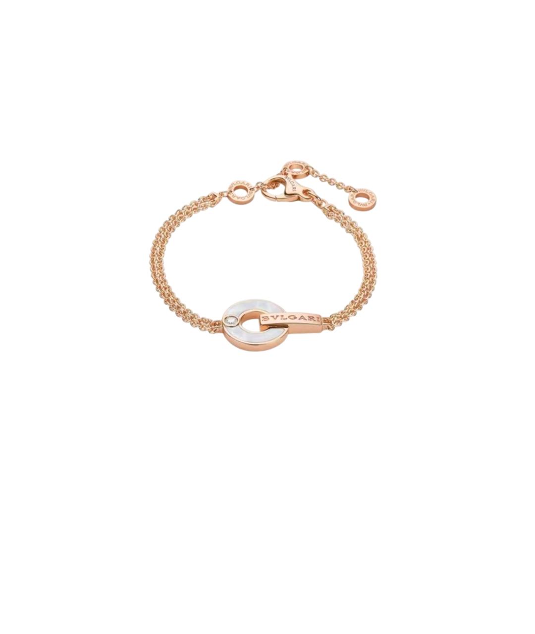 BVLGARI Золотое колье из розового золота, фото 7