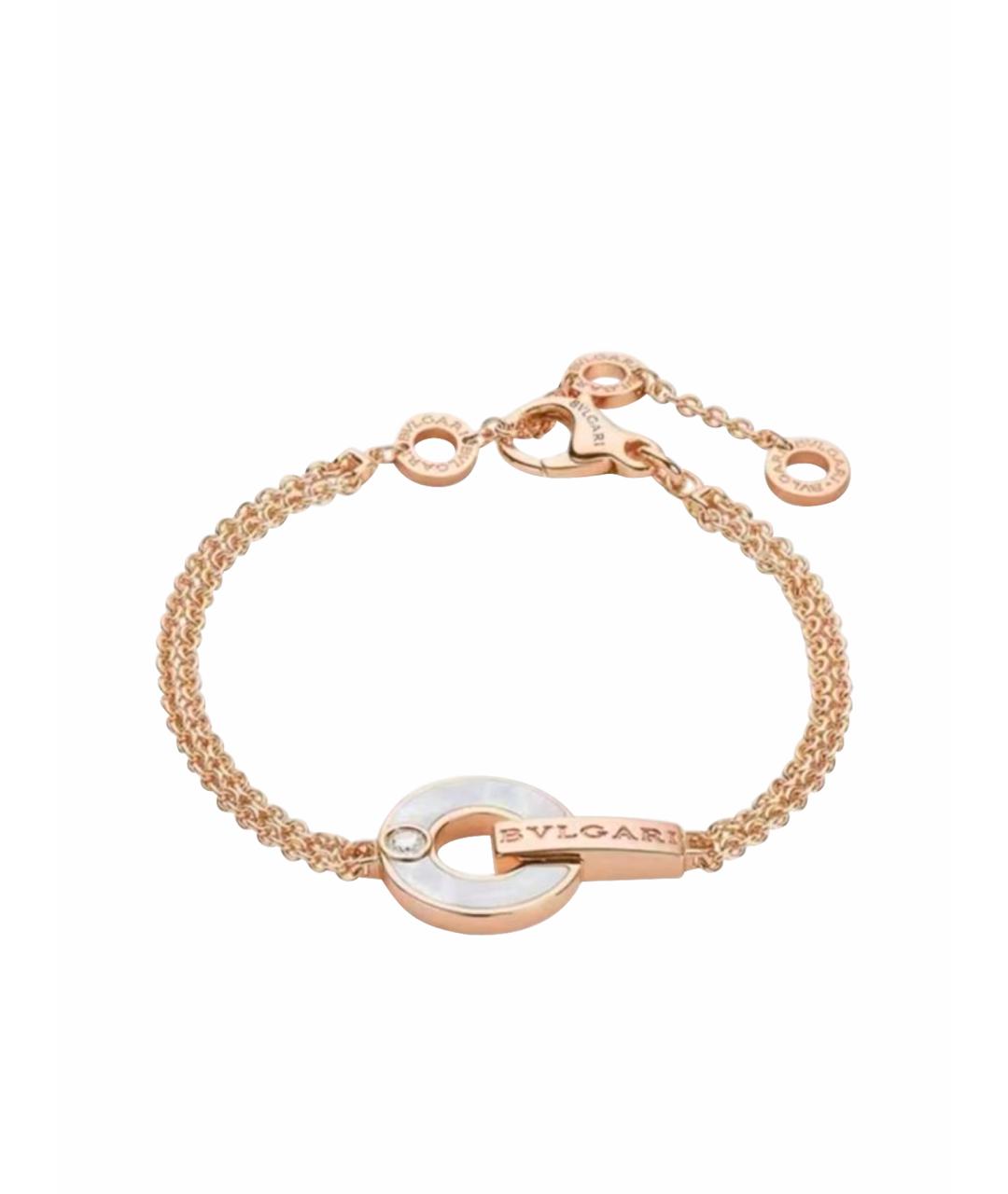 BVLGARI Золотое колье из розового золота, фото 1