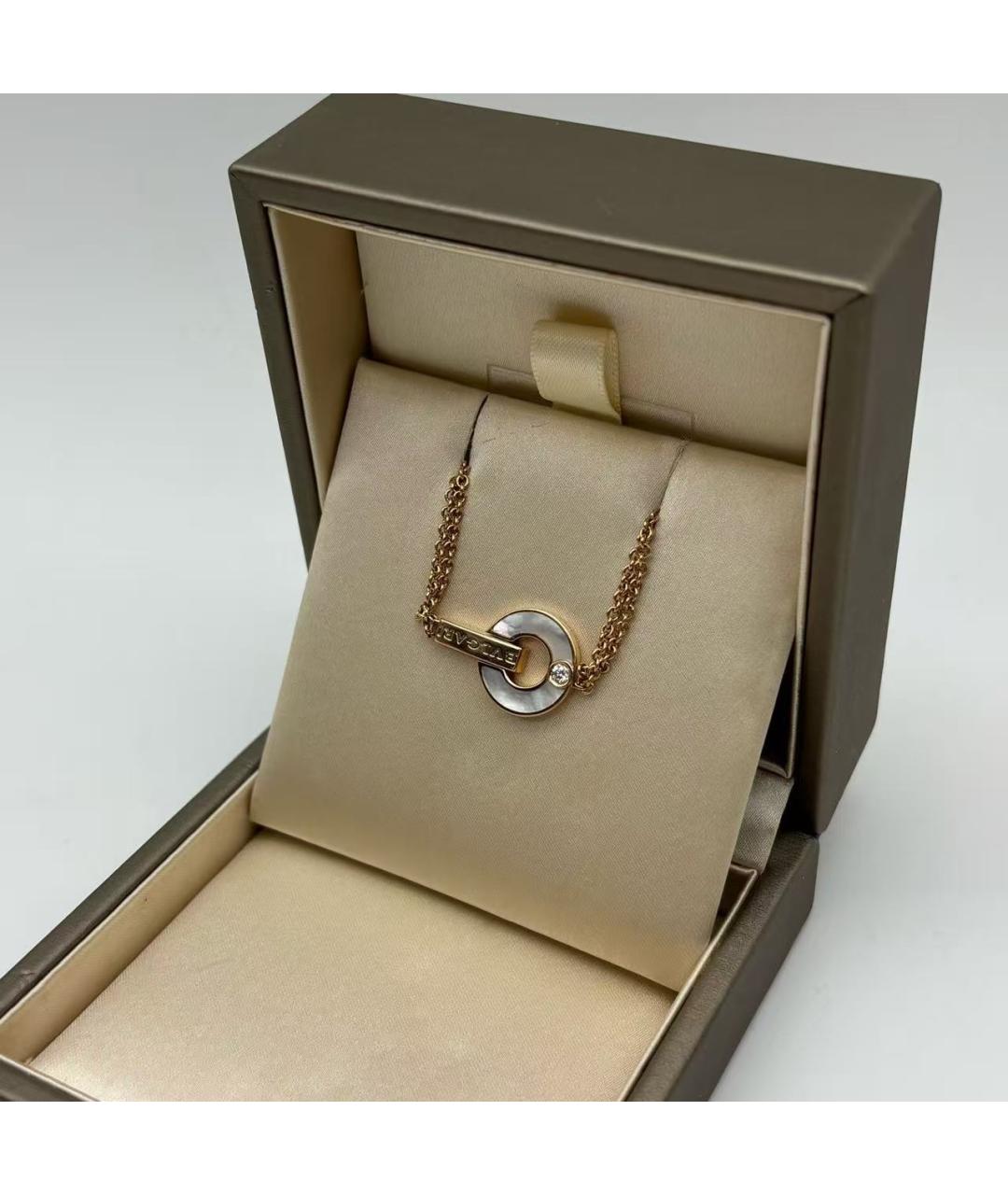 BVLGARI Золотое колье из розового золота, фото 2