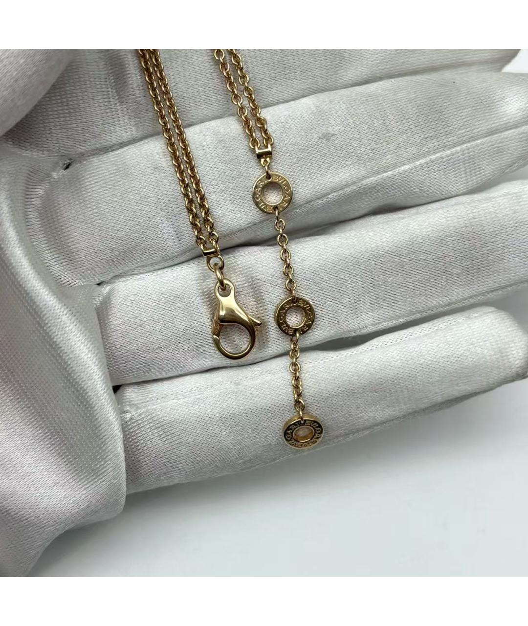 BVLGARI Золотое колье из розового золота, фото 6