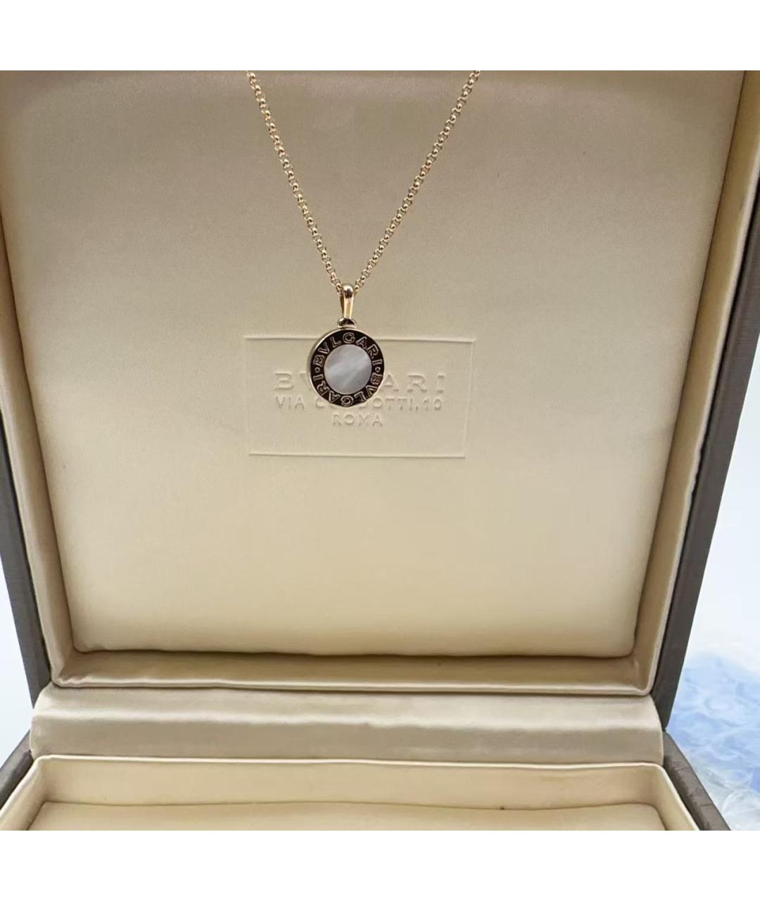 BVLGARI Золотая подвеска из розового золота, фото 3